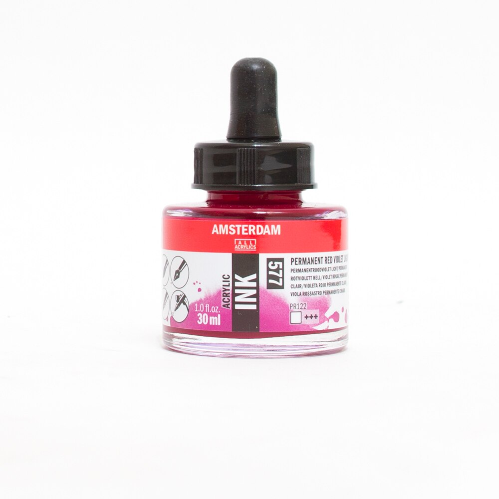 Amsterdam, Ink, Acrylic, Art & School, Acrylic, 30ml, 266260, Primary Red Violet Light